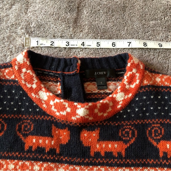J. CREW Cat Bird Wool Blend Sweater - Picture 5 of 14